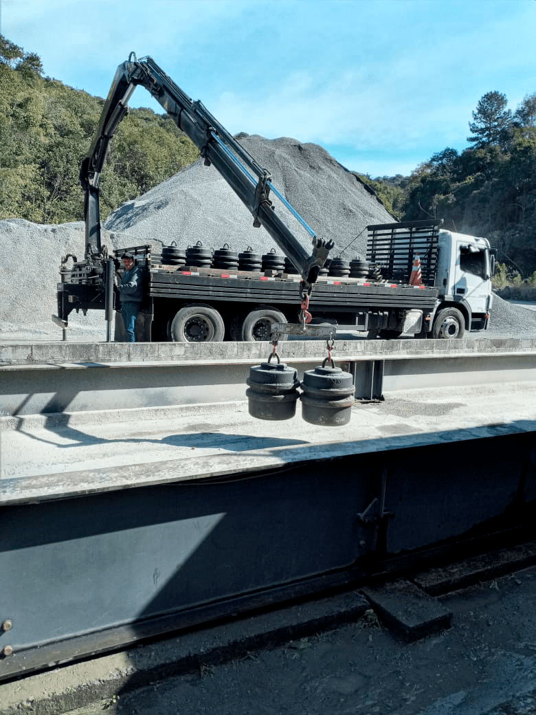 Calibração em Balanças Rodoviária